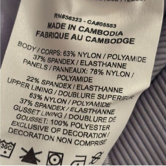 Nike Yoga Dri-Fit Luxe Women’s 5" Jumpsuit Lavender Purple size XL NWT - Picture 6 of 9